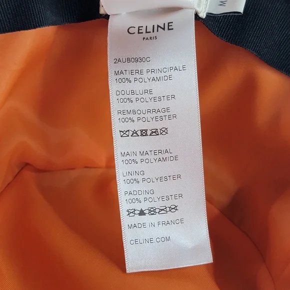 CELINE Quilted Puffy Bucket Hat
